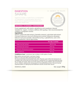 Digestion Shape 21 Doses