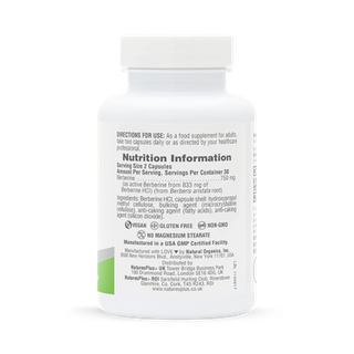 Berberine 750mg 60 Capsules