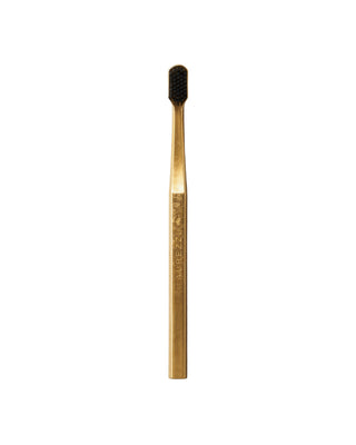 Toothbrush Gold/Black Soft 1 Unit