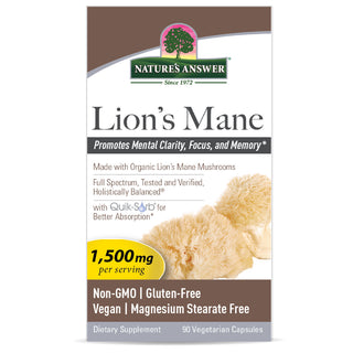 Lions Mane Mushroom Powder 1500mg 90 Capsules