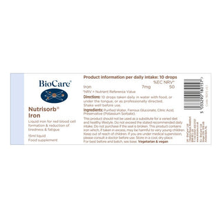 Nutrisorb® Iron 15ml
