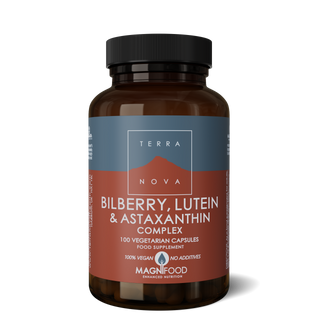 Bilberry, Lutein & Astaxanthin Complex 100 capsules