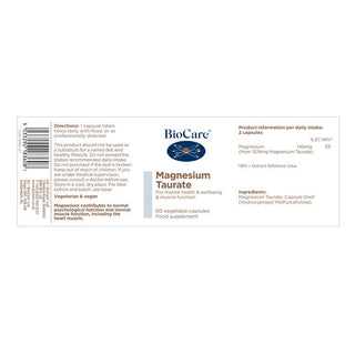 Magnesium Taurate 60 capsules