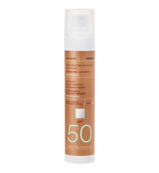 Korres Red Grape Sheer Glow Finish Daily Sunscreen Face Cream SPF-50 50ml