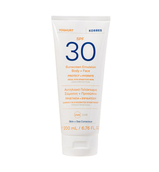 Yoghurt Sunscreen Emulsion Body + Face SPF-30 200ml