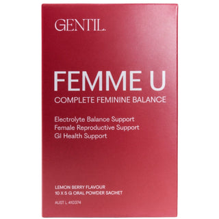 Femme U - Electrolyte, Gut, Skin & Hair Health Powder 50g
