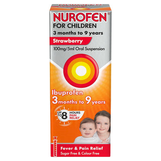 Fever & Pain Strawberry Flavour 100ml
