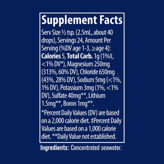 Concentrace Trace Mineral Drops 59ml