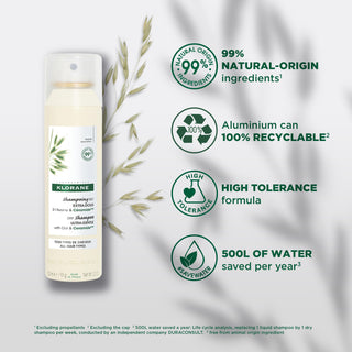 Ultra-Gentle Dry Shampoo - All Hair Types - with Oat & Ceramide 150ml