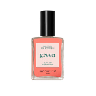 Green Natural Nail Polish Bird Of Paradise 15ml