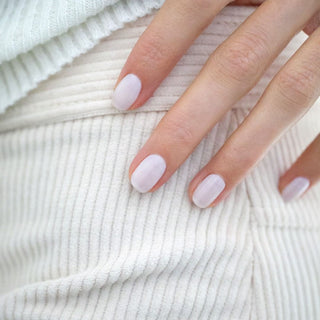 Green Natural Nail Polish Milky White 15ml