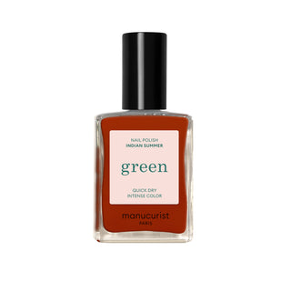 Green Natural Nail Polish Red Cherry 15ml