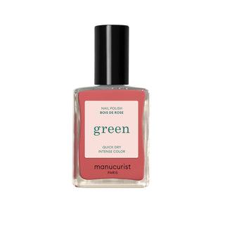Green Natural Nail Polish Bois De Rose 15ml