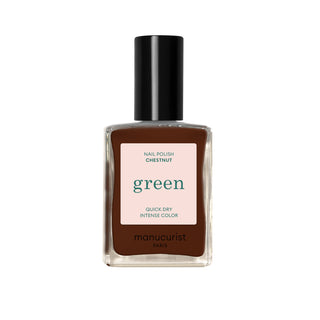 Green Natural Nail Polish Chesnut 15ml