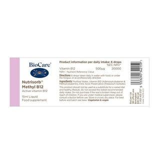 Nutrisorb® Methyl B12 15ml