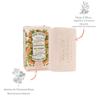 Absolute Perfumed Soap Bar Rose Geranium 150g