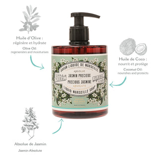 Absolute Liquid Marseille Soap Precious Jasmine 500ml