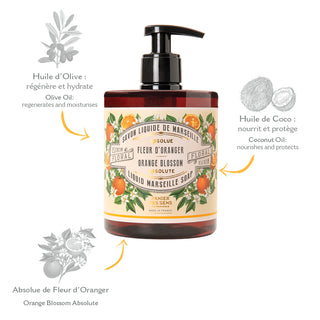 Absolute Liquid Marseille Soap Orange Blossom 500ml
