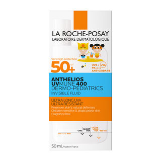 Anthelios UVmune 400 Dermo-Pediatrics Ultra Light Invisible Fluid SPF-50+ 50ml