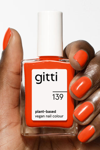 Nail Varnish 139 Fiery Orange Red 15ml
