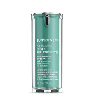 SunsolveMD ZnO+ Mineral Care Firm + Replenish Eye 13ml