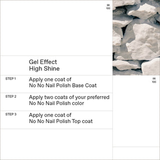 No No Nail Polish 01 Pure White 11ml