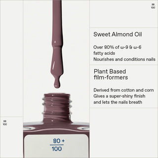 No No Nail Polish 66 Prune 11ml