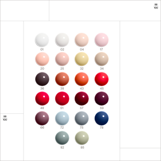 No No Nail Polish 59 Burgundy Red 11ml