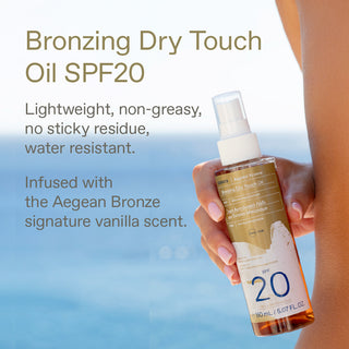 Aegean Bronze Bronzing Dry Touch Oil SPF-20 150ml