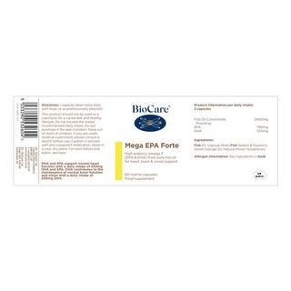 Mega EPA Forte 60 capsules