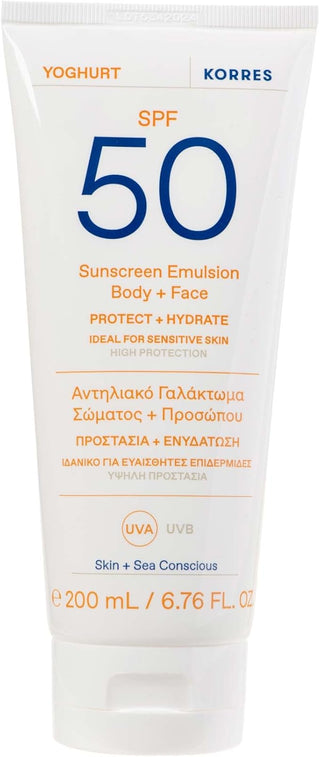 Yoghurt Emulsion Body + Face SPF-50 200 ml