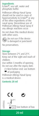Pollinosan Allergy Nasal Spray 20ml