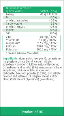Electrolyte Balance Mineral Drink 21 Sachets