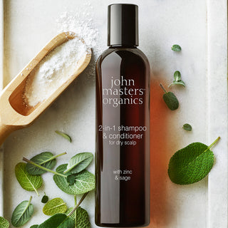 2-in-1 Shampoo & Conditioner for Dry Scalp Zinc & Sage 236ml