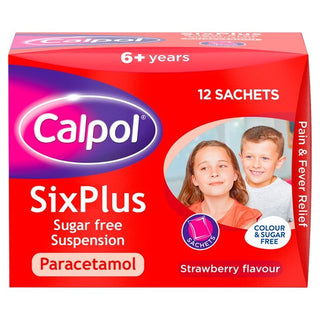 Sugar Free Suspension 6+ Years 12 Sachets