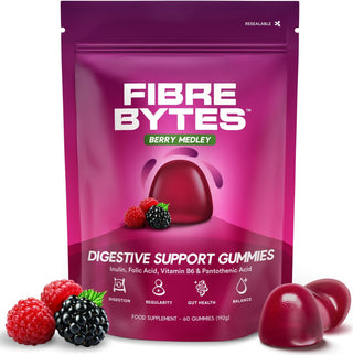Fibre Bytes 60 Berry Medley Gummies
