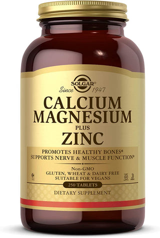 Calcium Magnesium Plus Zinc 250 tablets
