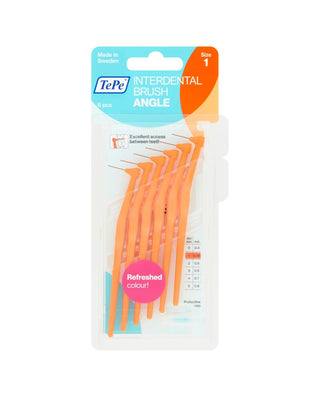 Interdental Brush Angle Orange 0.45mm 6 units