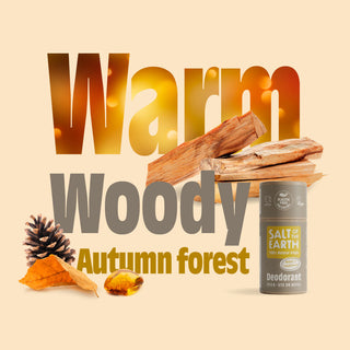 Amber & Sandalwood Deodorant Stick - Use Or Refill 75g