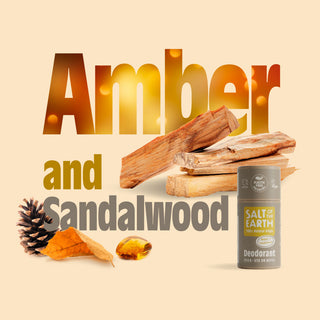 Amber & Sandalwood Deodorant Stick - Use Or Refill 75g