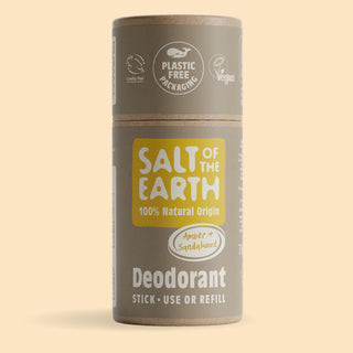 Amber & Sandalwood Deodorant Stick - Use Or Refill 75g