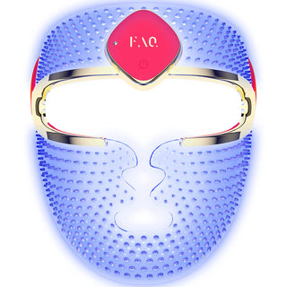 FAQ 201 Silicone Near-Infrared And Red Light Therapy Led Face Mask 1 Item