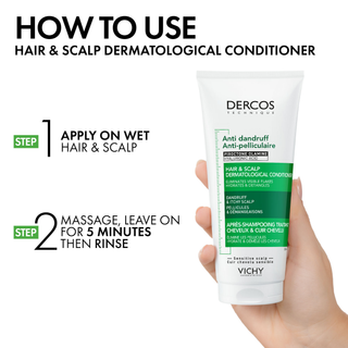 Dercos Hair & Scalp Anti-Dandruff Conditioner 200ml