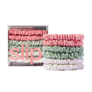Pure Silk Skinny Scrunchies - Bellerose 1 Unit