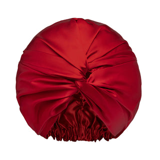 Pure Silk Turban - Scarlet 1 Unit