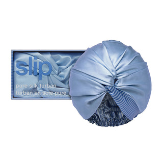 Pure Silk Turban - Cornflower 1 Unit