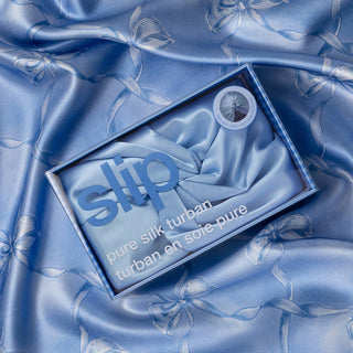Pure Silk Turban - Cornflower 1 Unit