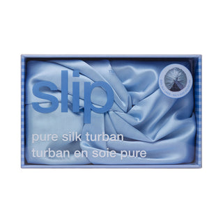 Pure Silk Turban - Cornflower 1 Unit