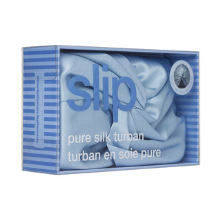 Pure Silk Turban - Cornflower 1 Unit