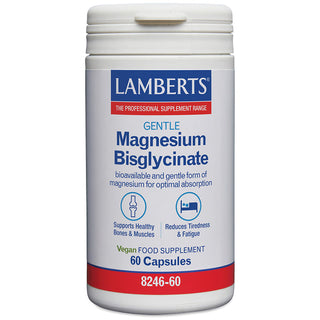 Gentle Magnesium Bisglycinate 60 Capsules